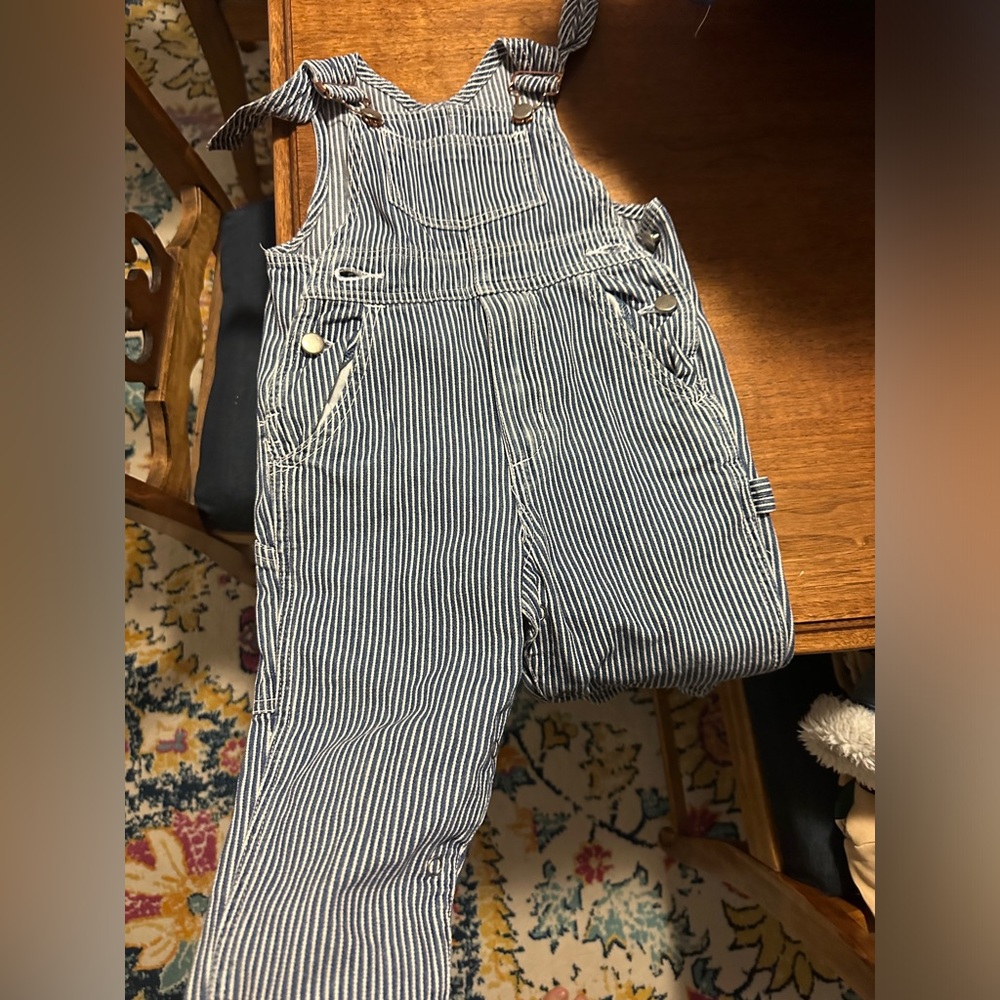 Vintage River Stone Overalls